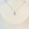 Silver Leaf Charm Necklace