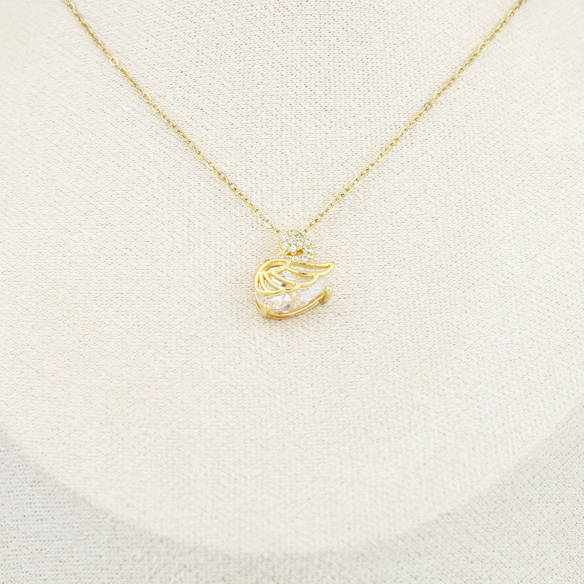 Golden Goose Charm Necklace
