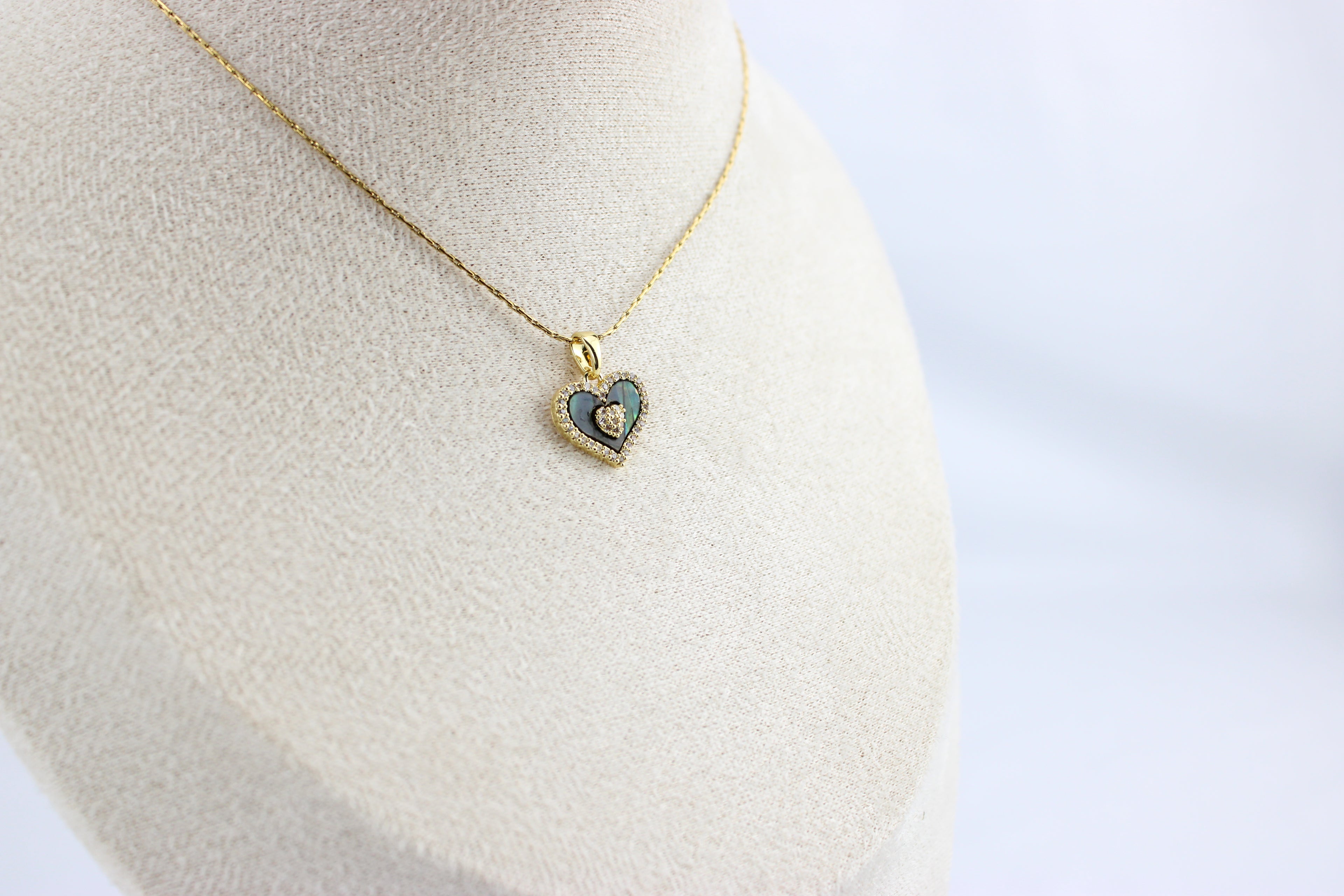 Ocean Heart Glow Necklace