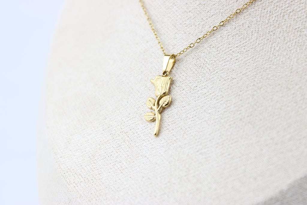 Golden Tulip Grace Necklace