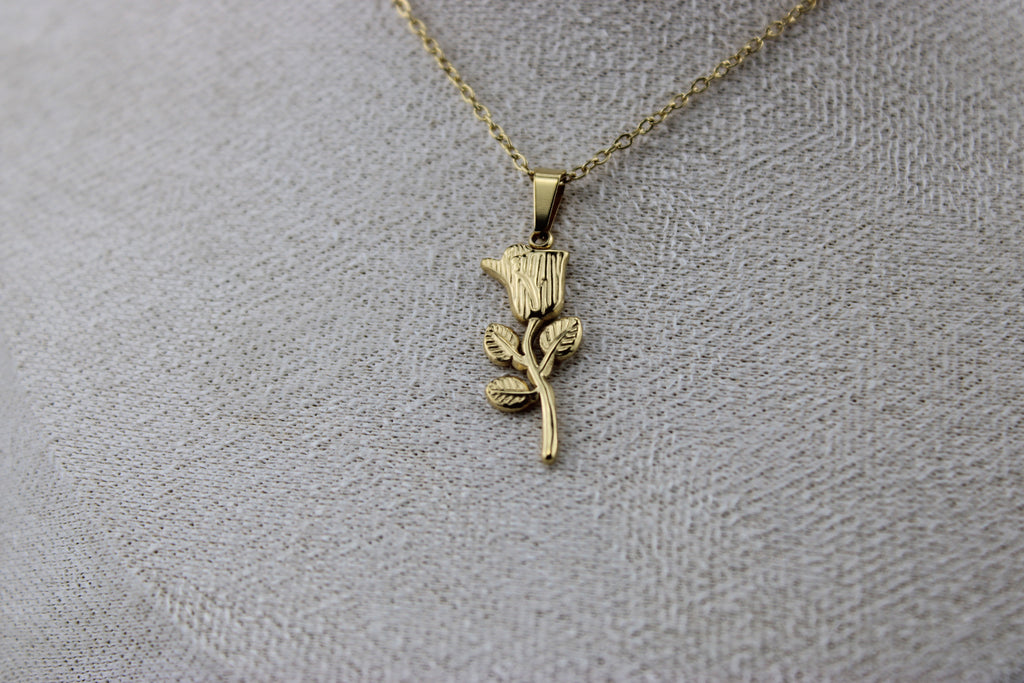 Golden Tulip Grace Necklace