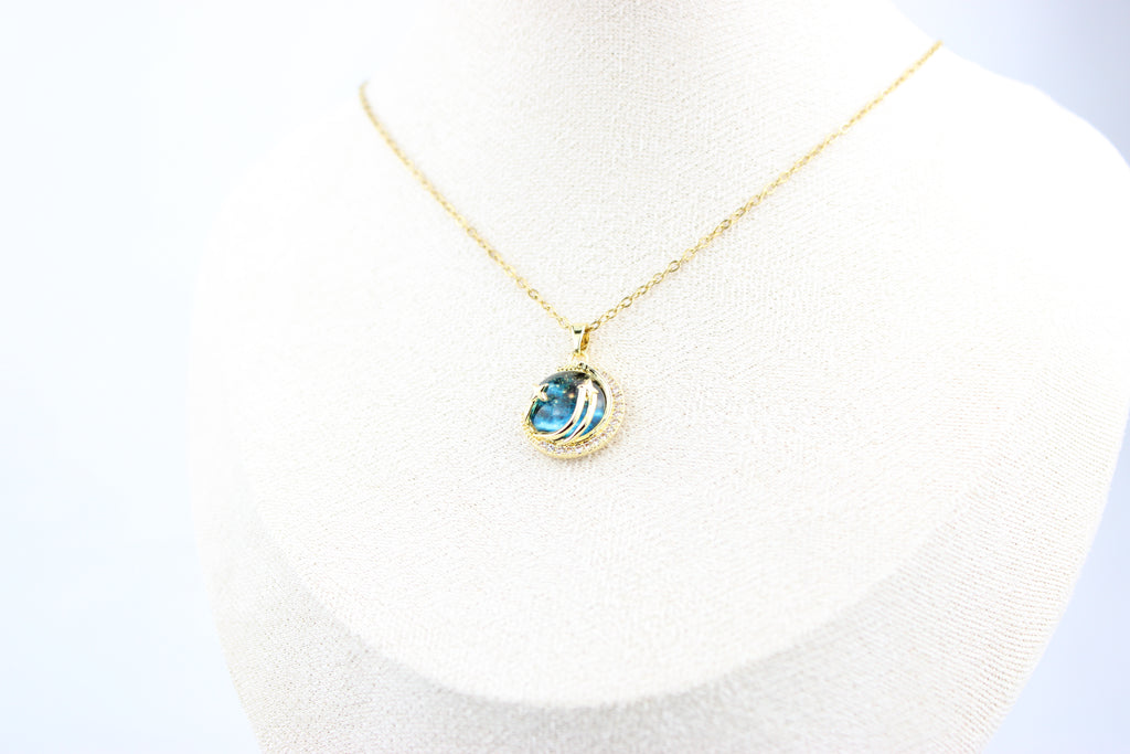 Blue Planet Glow Necklace