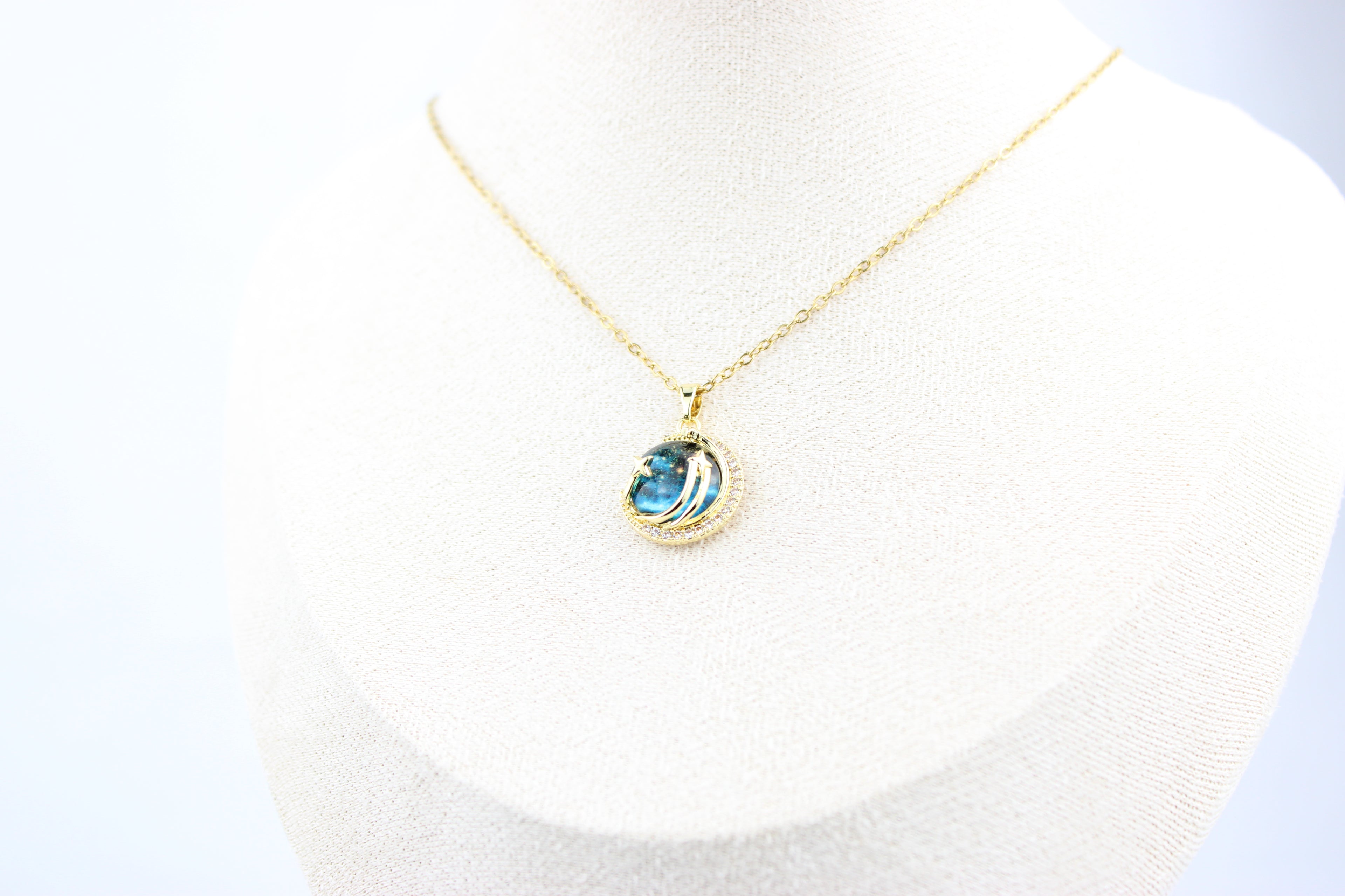 Blue Planet Glow Necklace