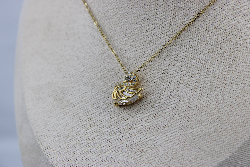 Graceful Swan Necklace