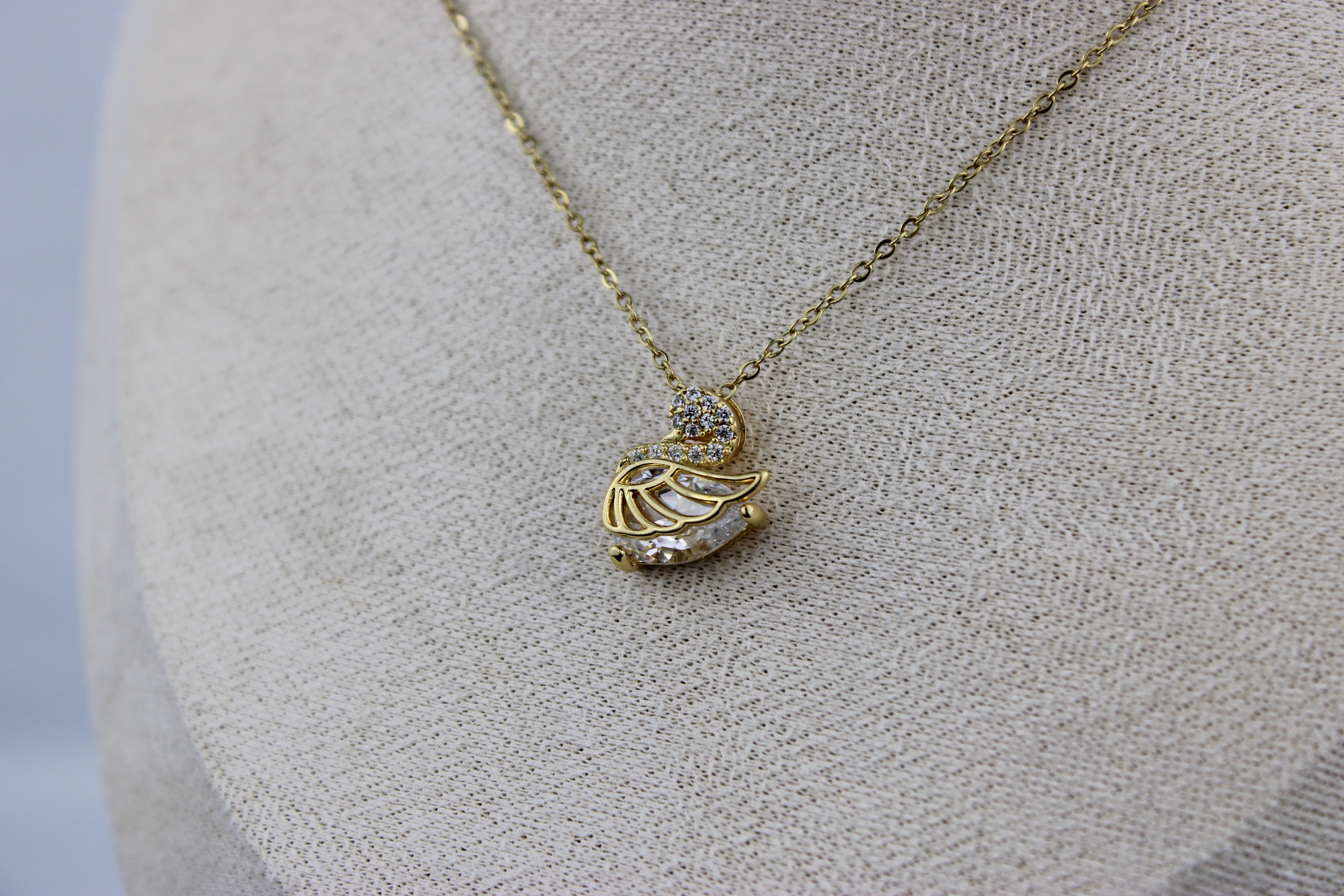 Graceful Swan Necklace