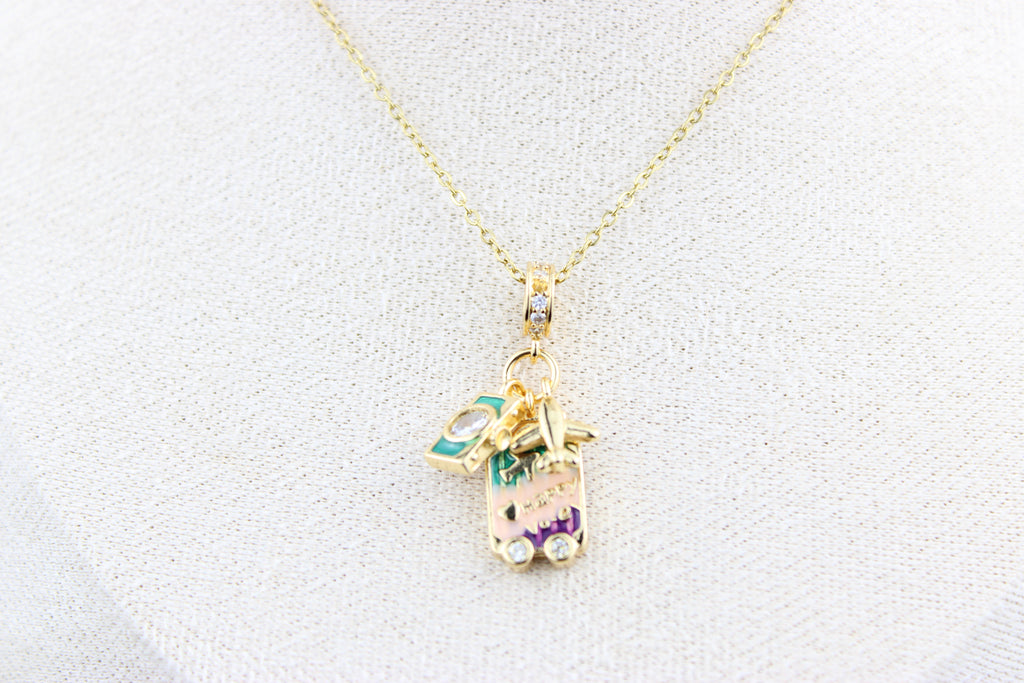Happy Voyage Charm Necklace