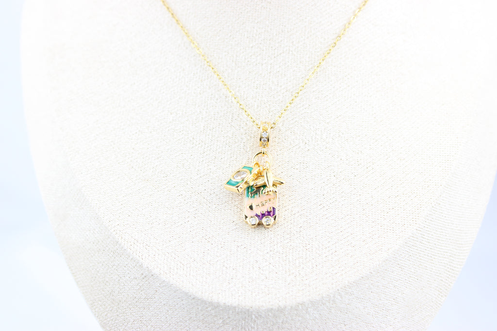 Happy Voyage Charm Necklace