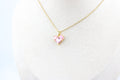 Rosé Heart Necklace