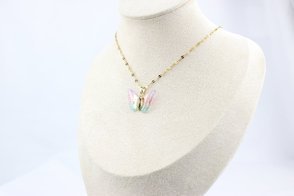 Aurora Butterfly Necklace