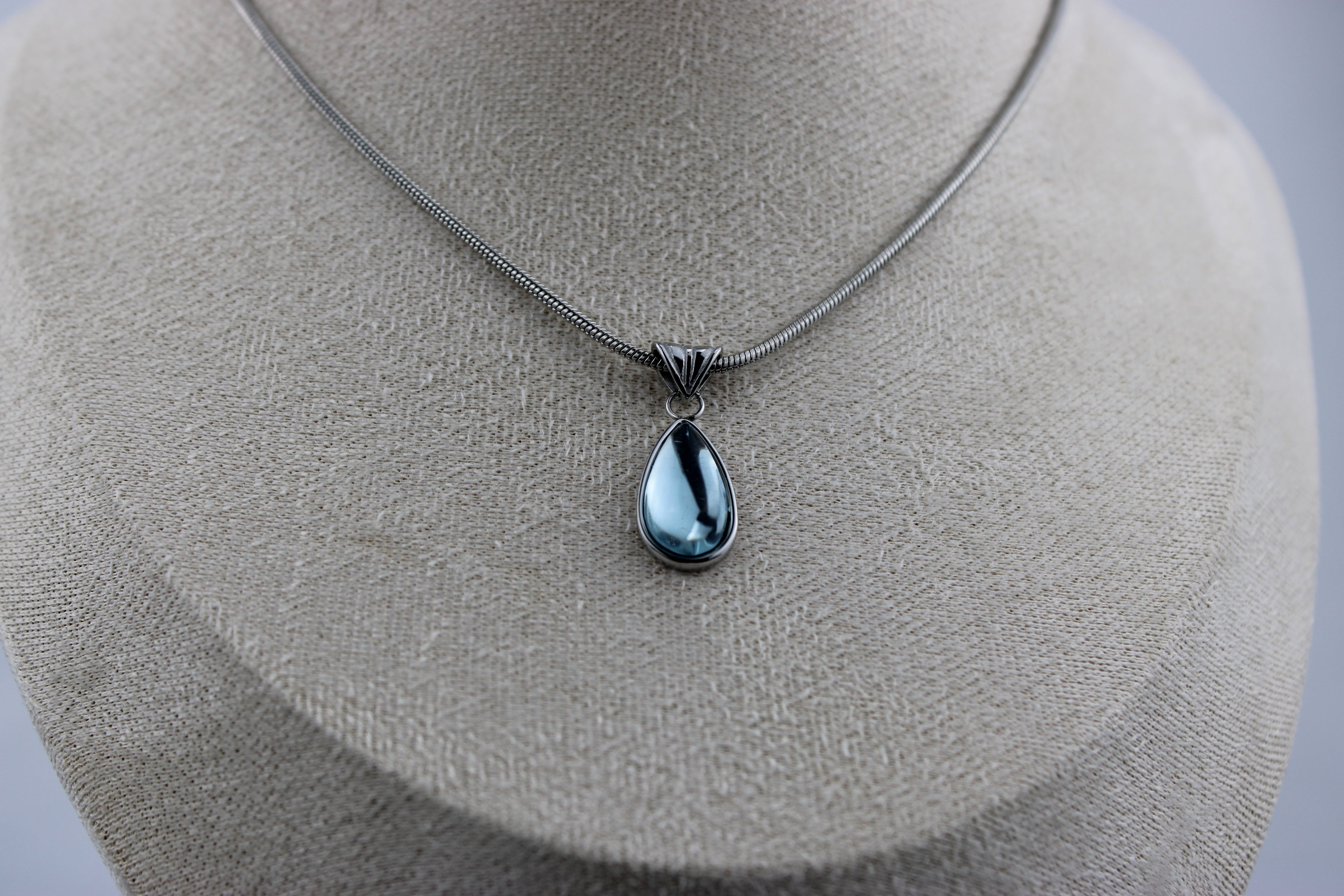 Mirror Drop Necklace