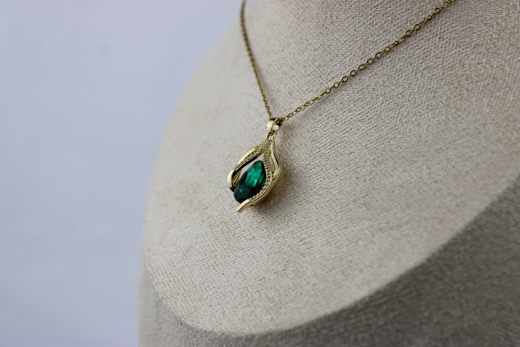 Emerald Elegance Necklace