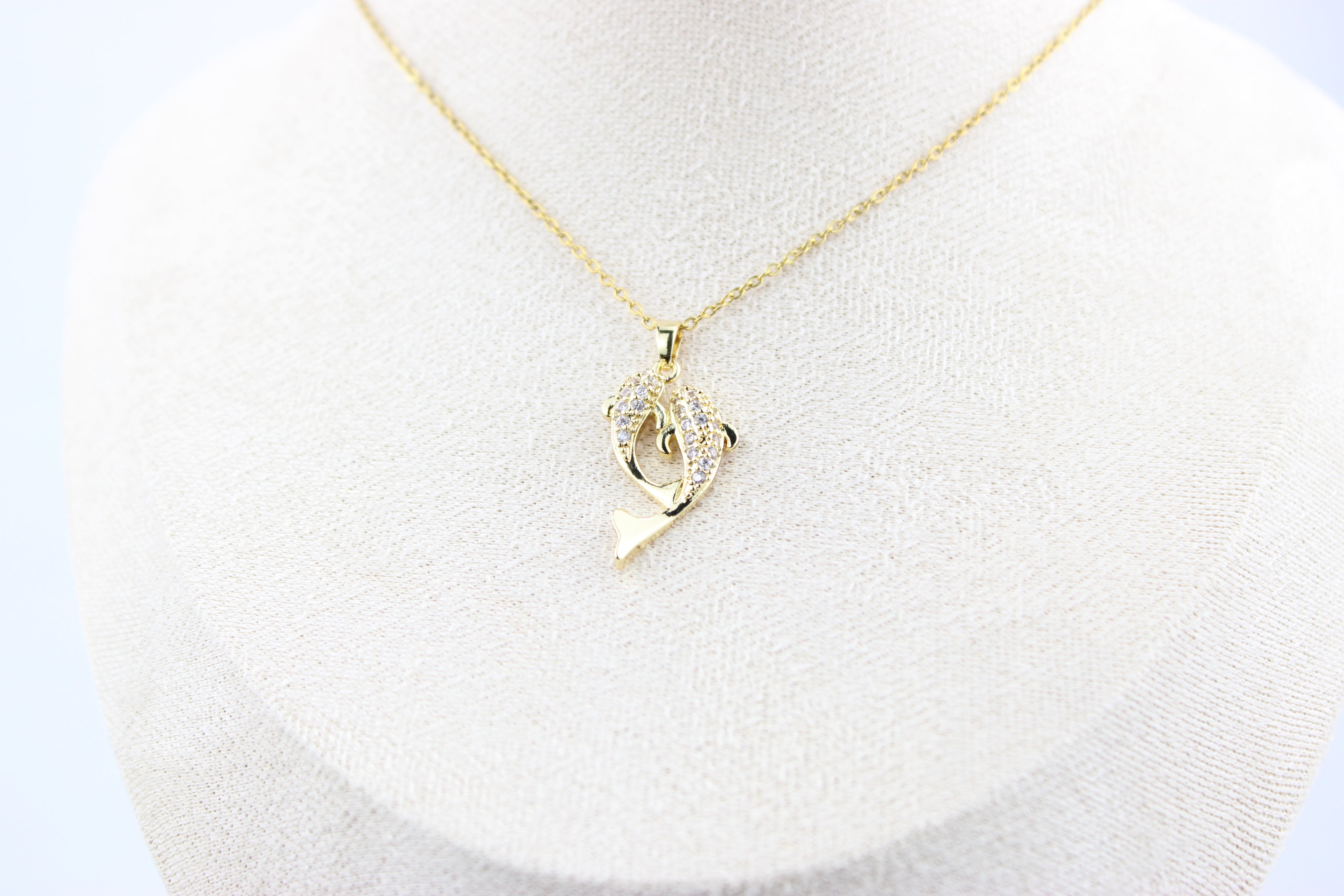 Eternal Love Dolphin Necklace