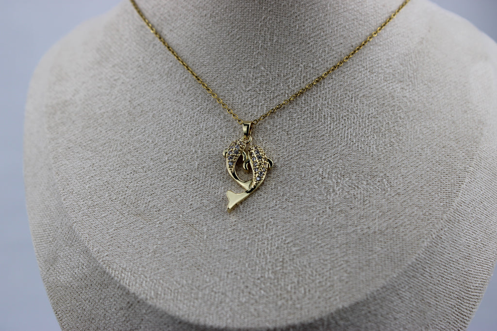 Eternal Love Dolphin Necklace
