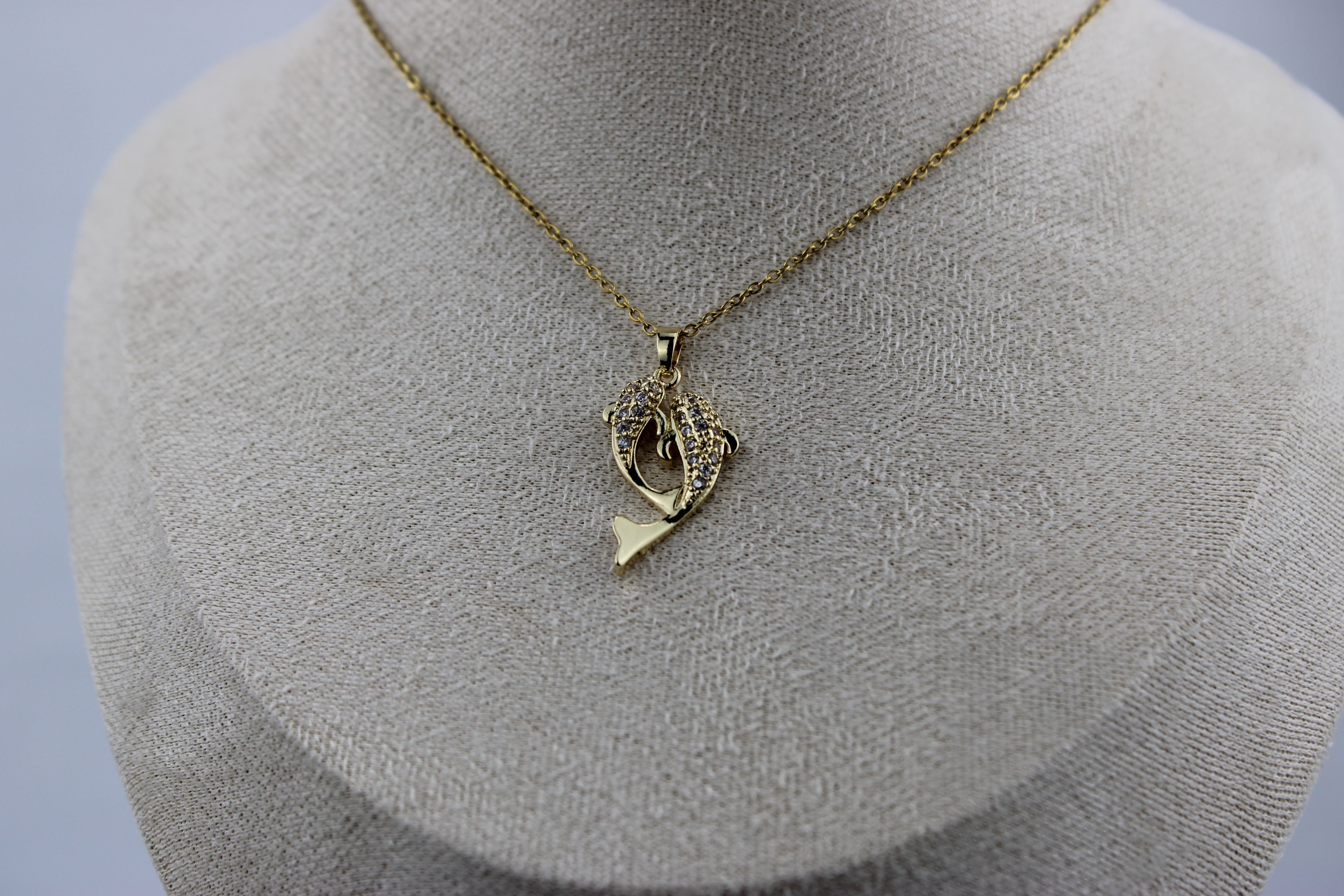 Eternal Love Dolphin Necklace