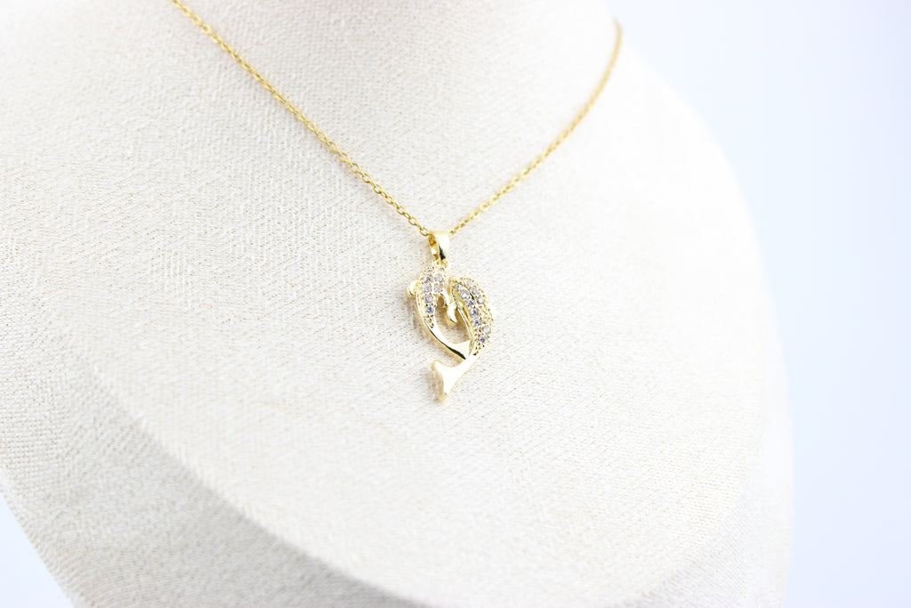 Eternal Love Dolphin Necklace