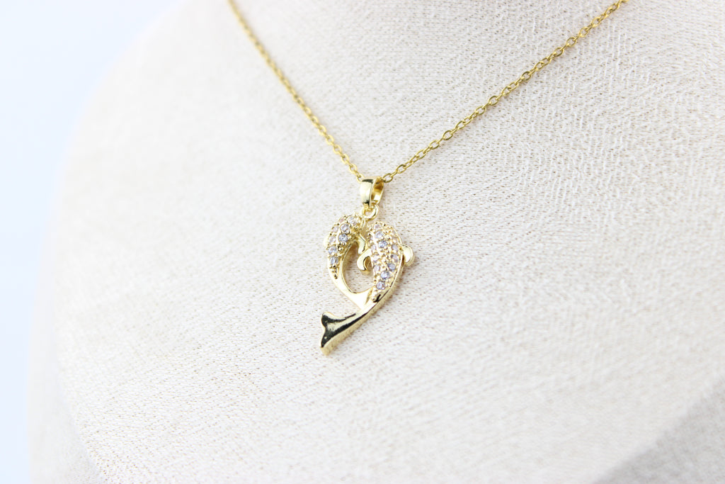 Eternal Love Dolphin Necklace