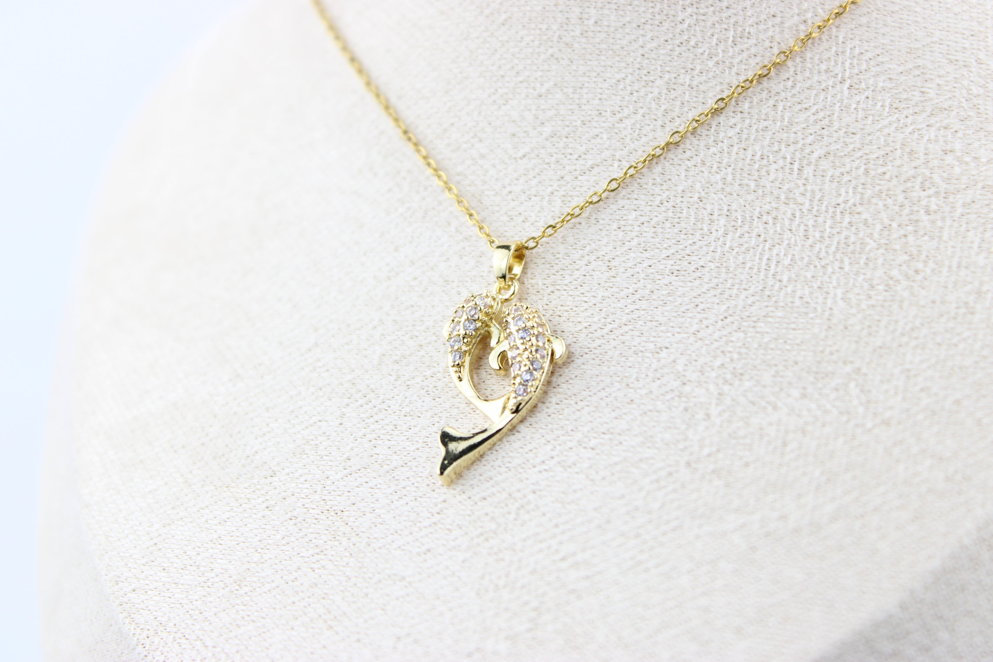 Eternal Love Dolphin Necklace