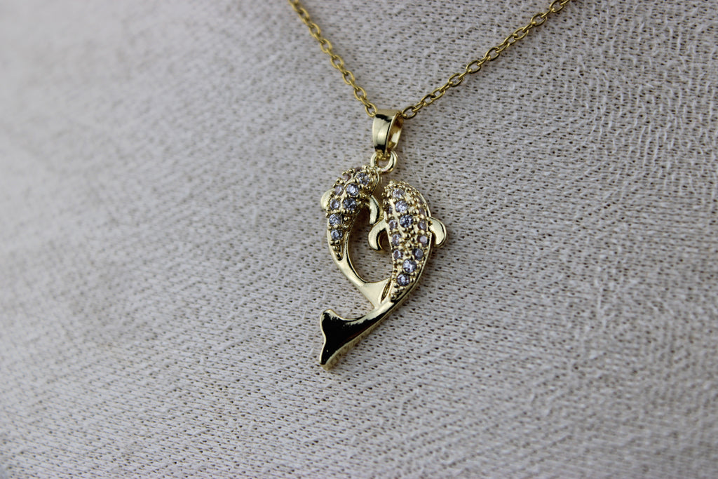 Eternal Love Dolphin Necklace