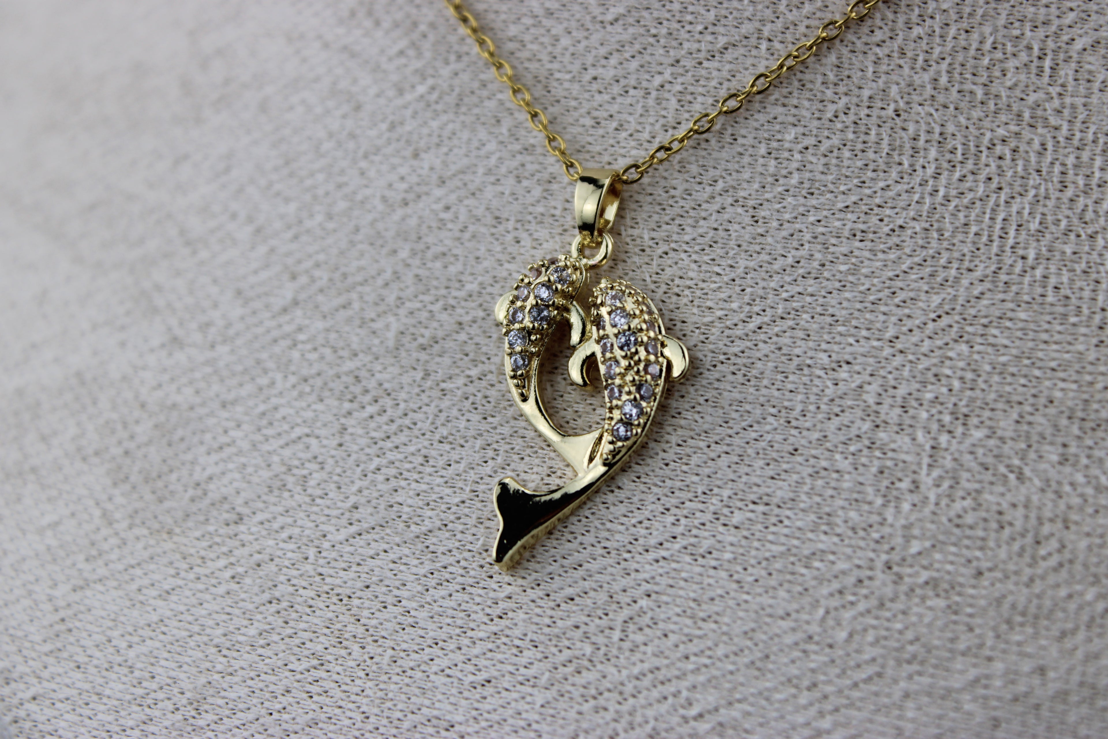 Eternal Love Dolphin Necklace