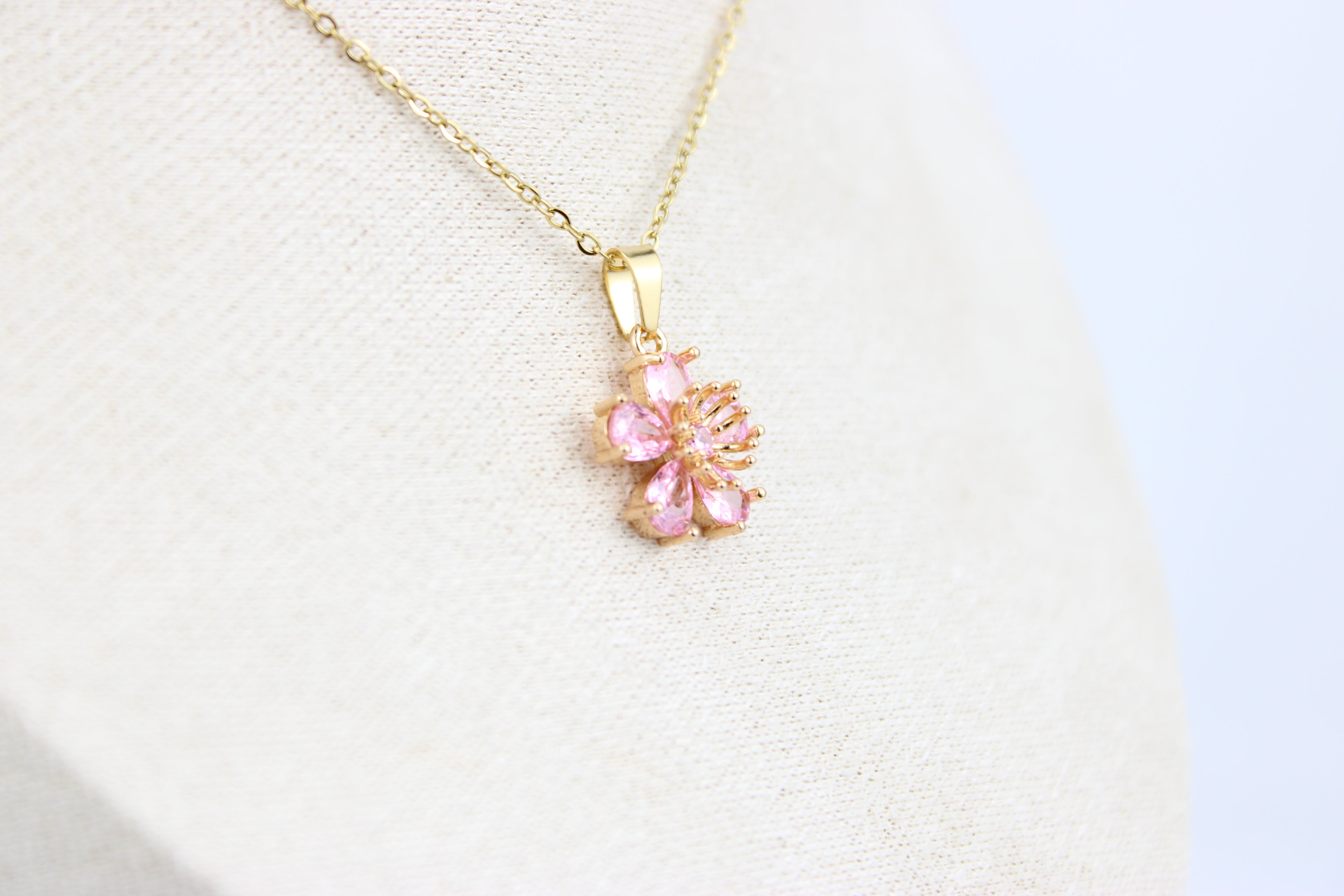 Rosy Bloom Necklace