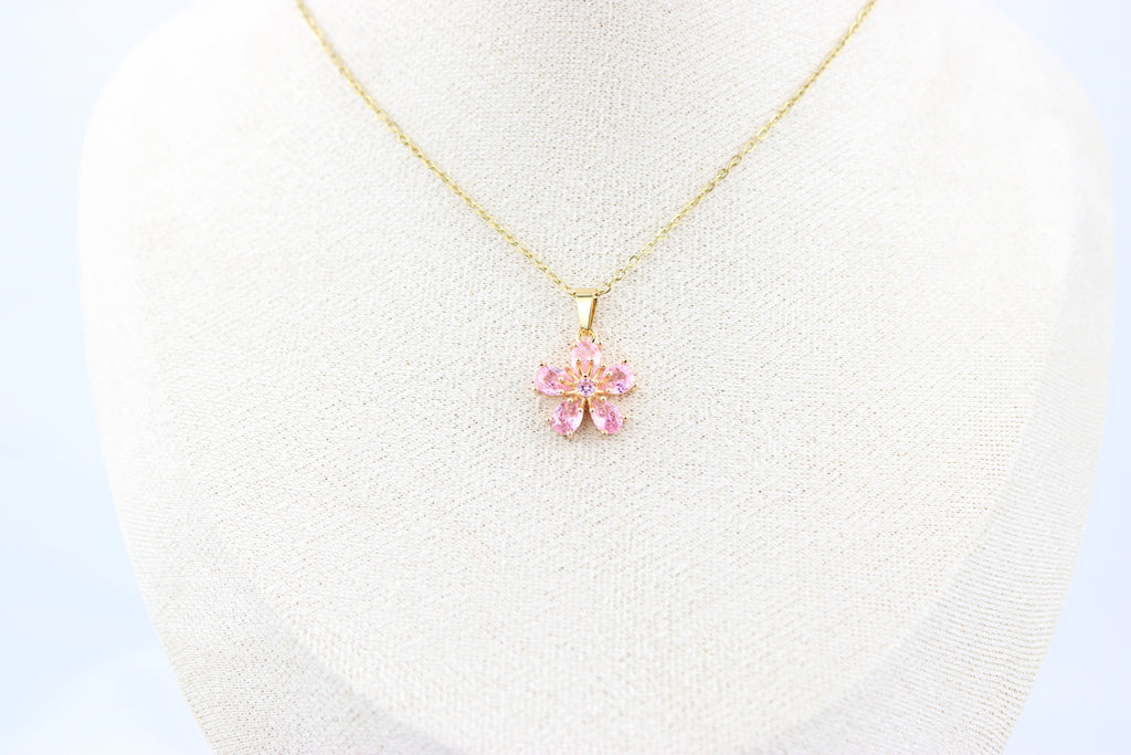 Rosy Bloom Necklace