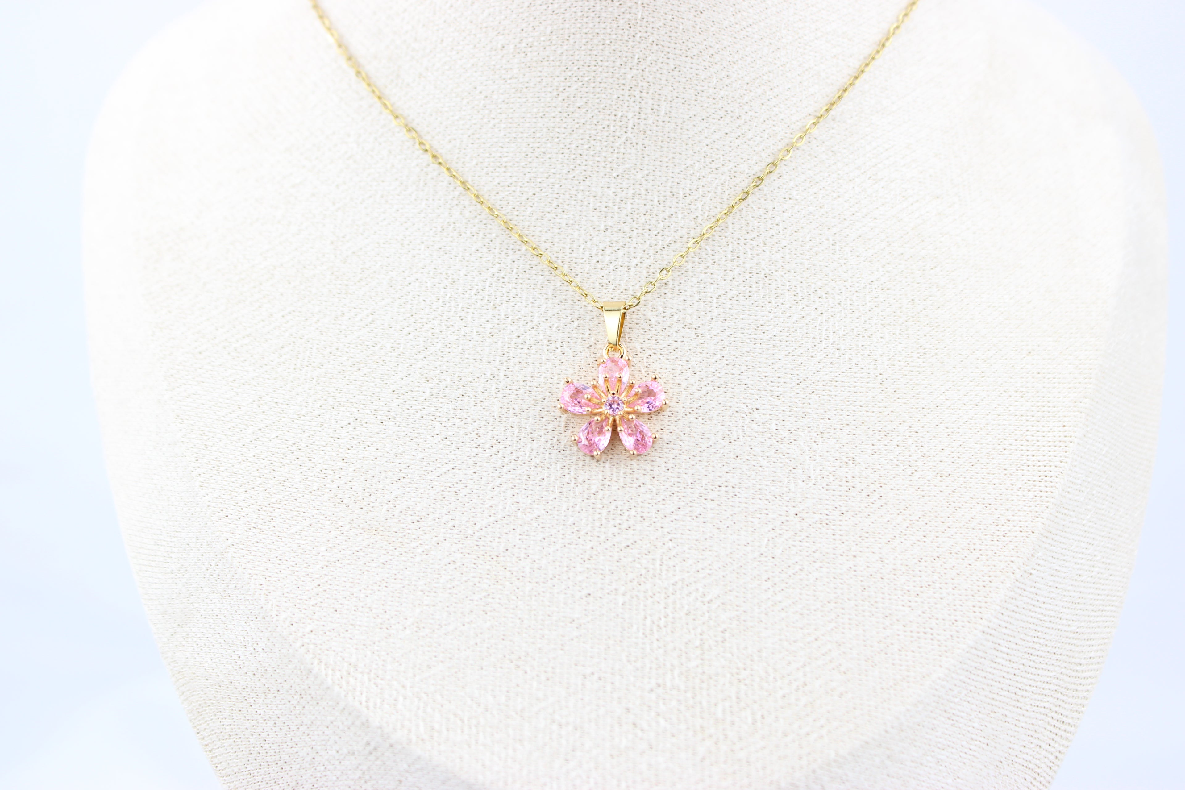 Rosy Bloom Necklace