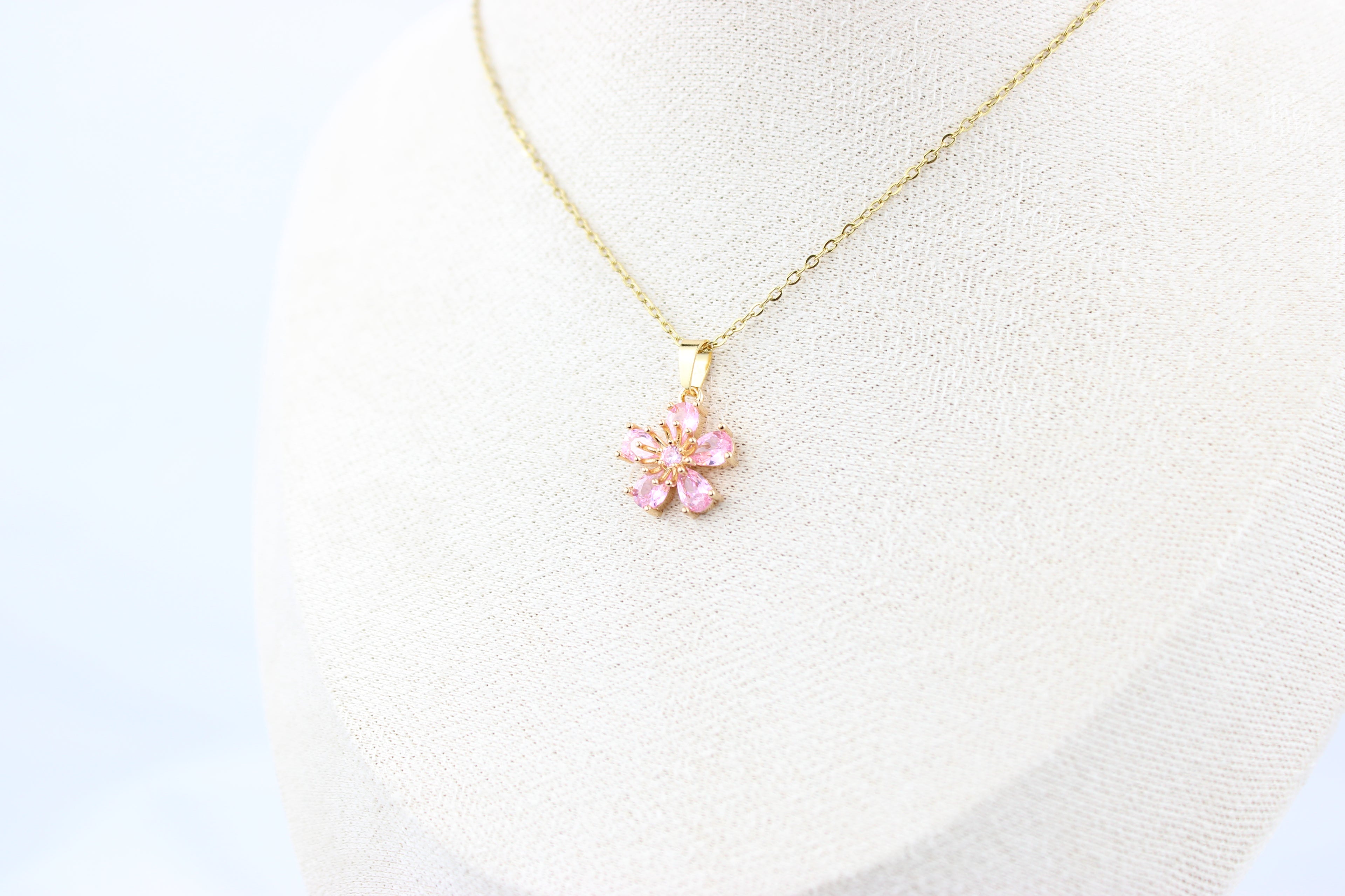 Rosy Bloom Necklace