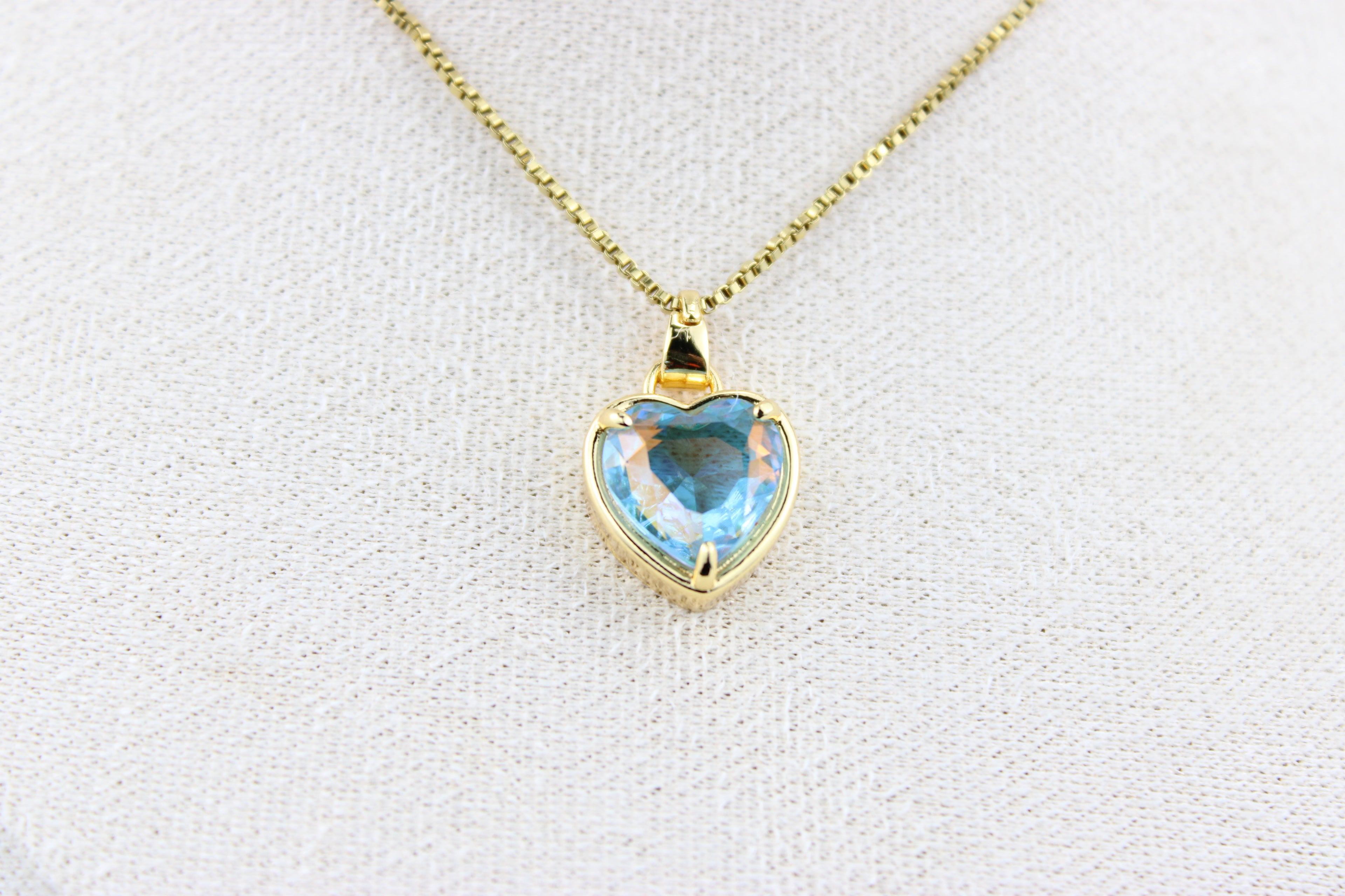 Aurora Heart Necklace