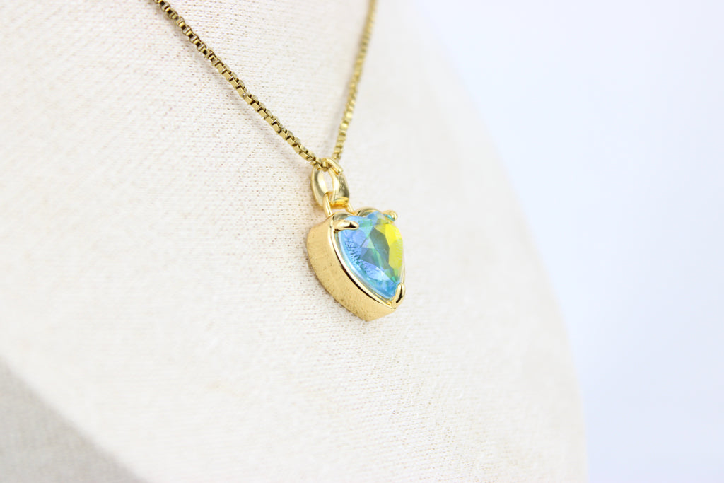 Aurora Heart Necklace