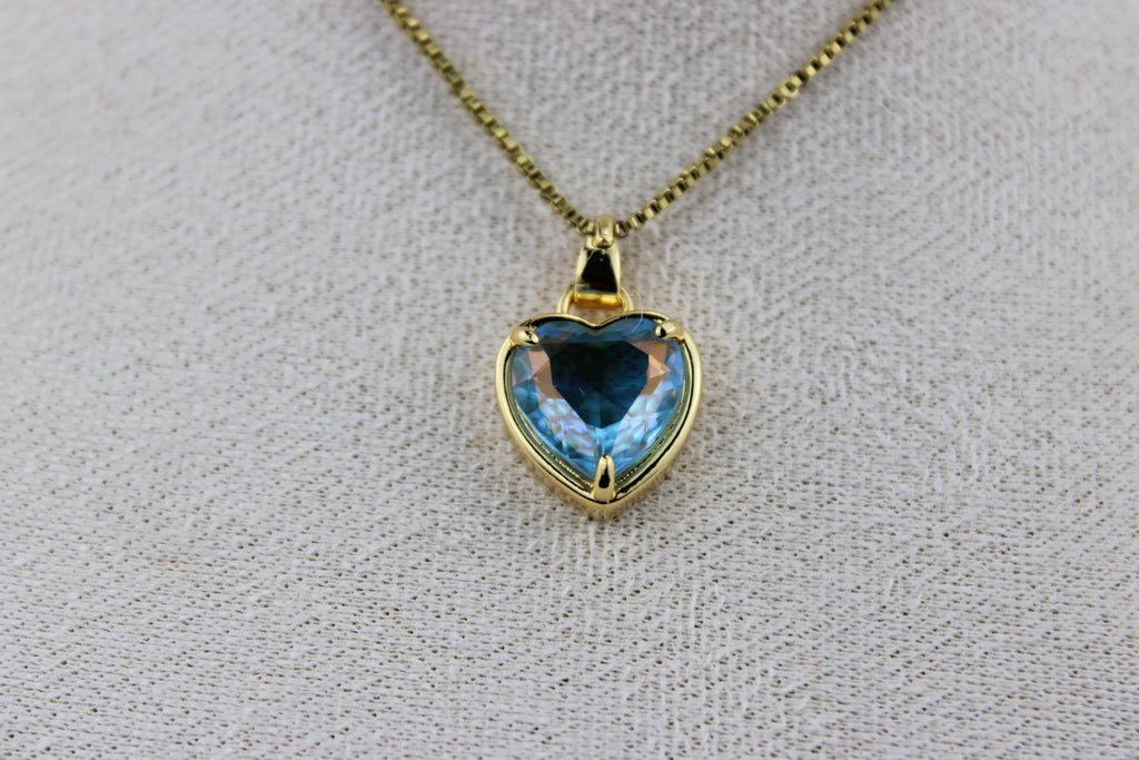 Aurora Heart Necklace