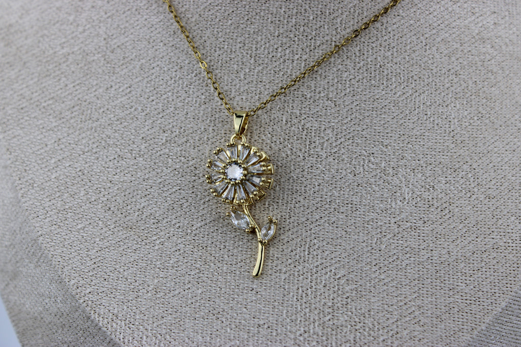 Golden Bloom Radiance Necklace