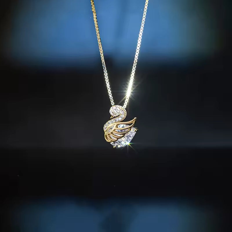 Golden Goose Charm Necklace
